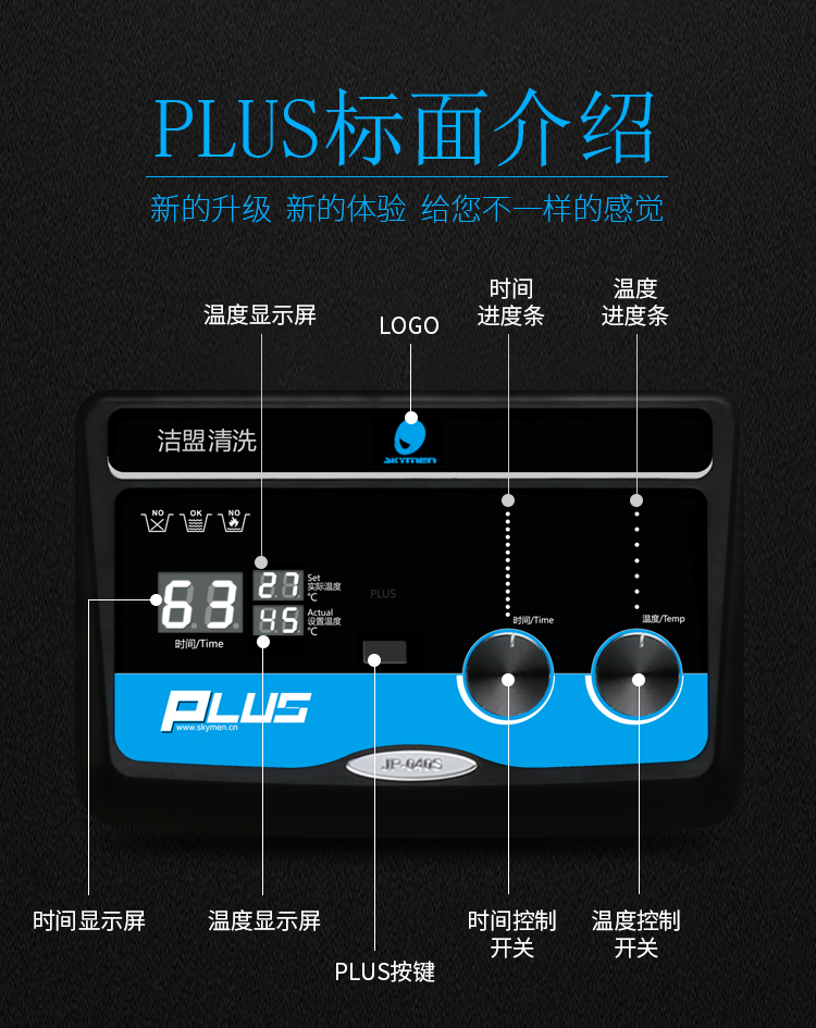 新款超声波清洗机PLUS介绍1