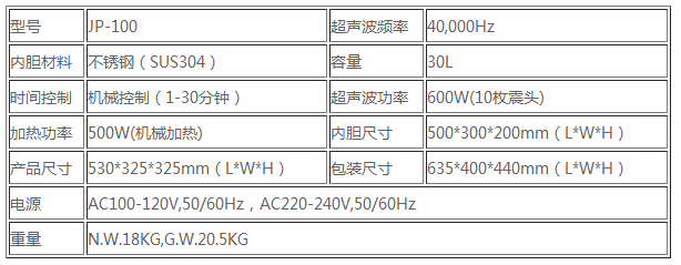 小型汽车配件超声波清洗机